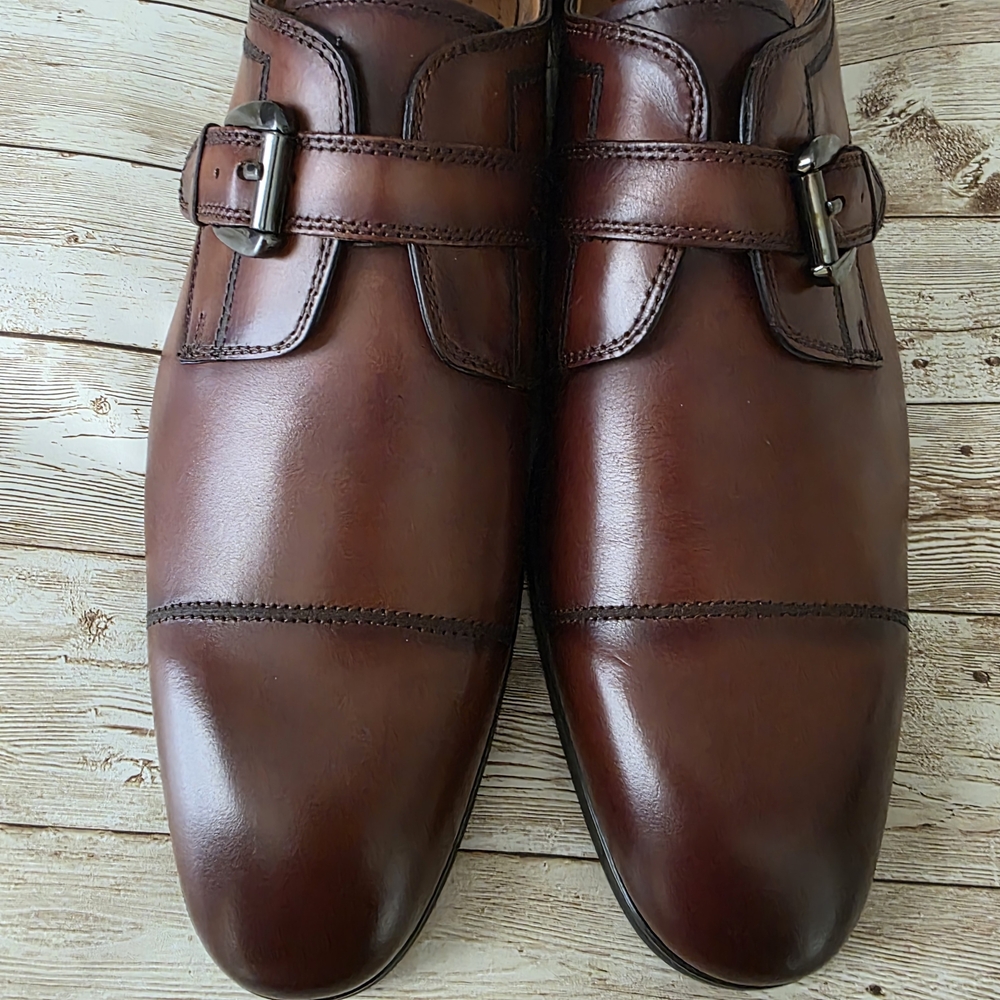Steve Madden Dark Brown Leather Oxfords